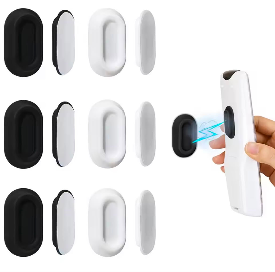 Magnetic Remote Control Holder - Keep Your Home Organized (6 pack)