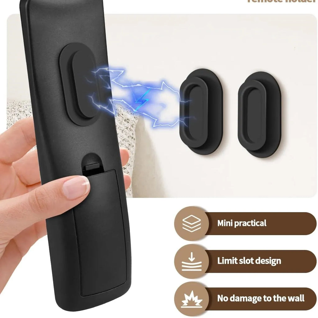 Magnetic Remote Control Holder - Keep Your Home Organized (6 pack)