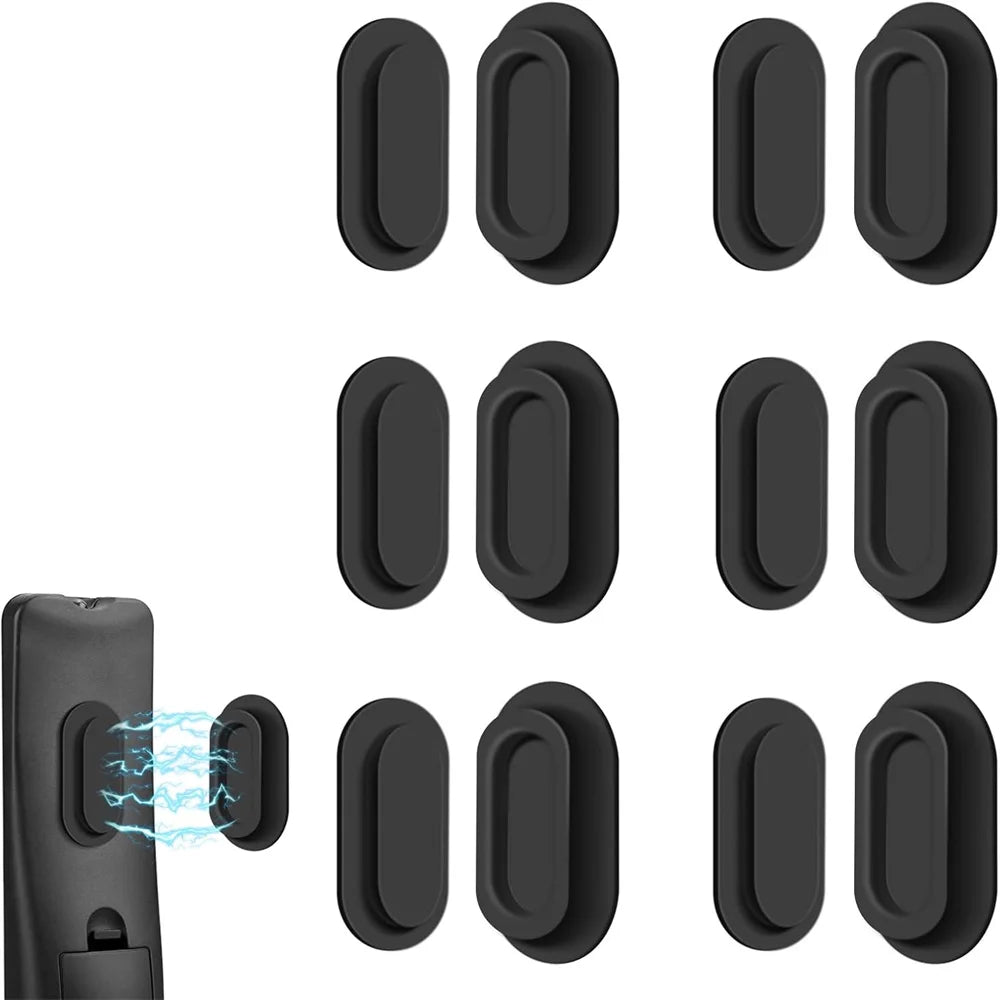 Magnetic Remote Control Holder - Keep Your Home Organized (6 pack)